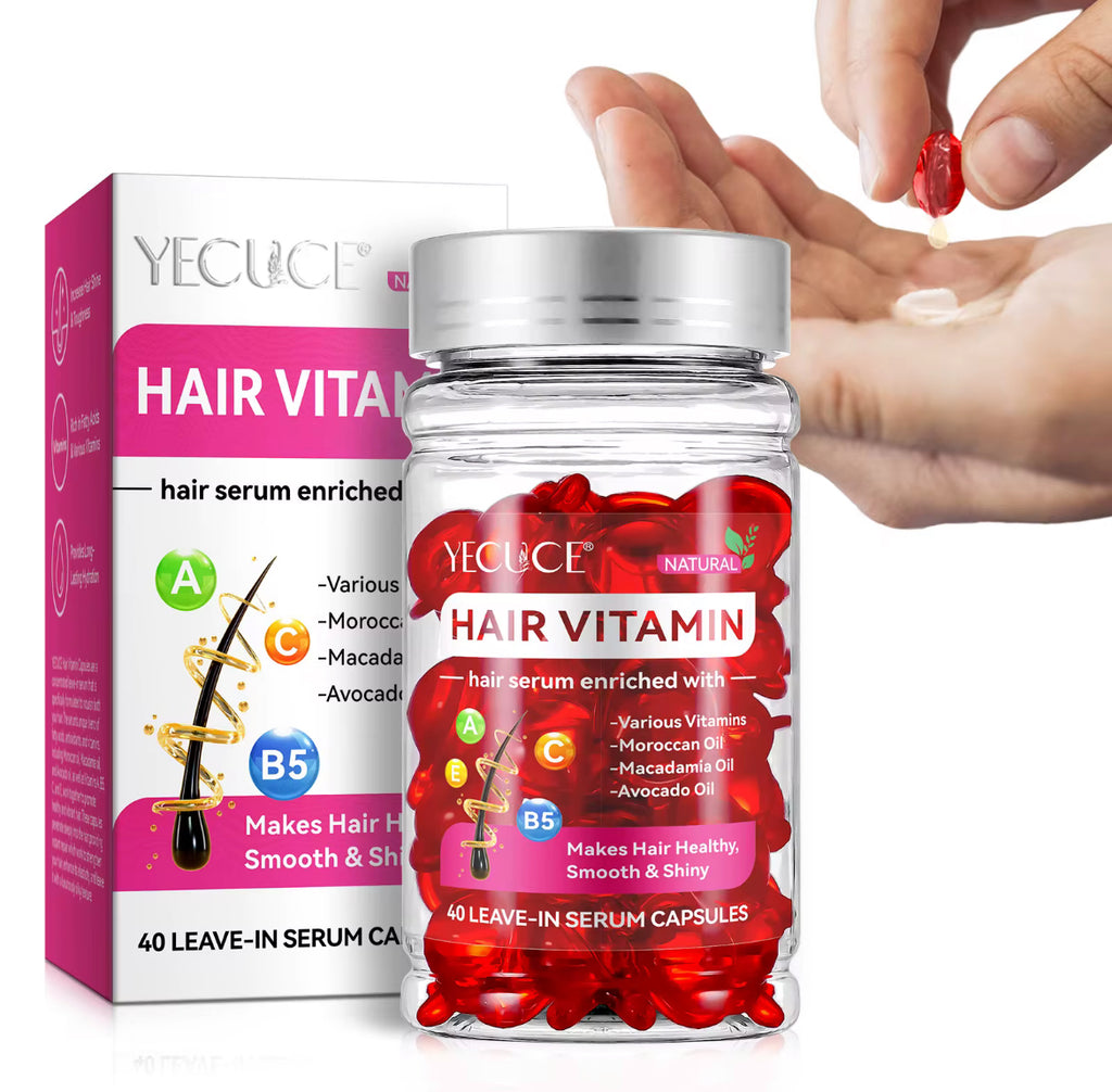 Deep Repair Hair Vitamin Leave-In-Serum Capsules
