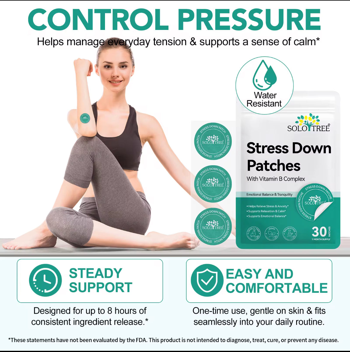 Stress Down Patches