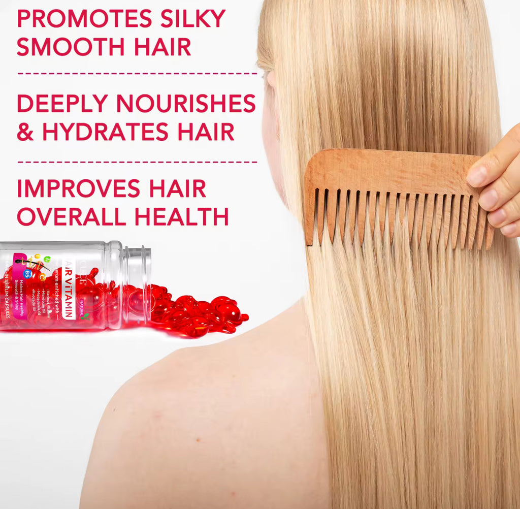 Deep Repair Hair Vitamin Leave-In-Serum Capsules